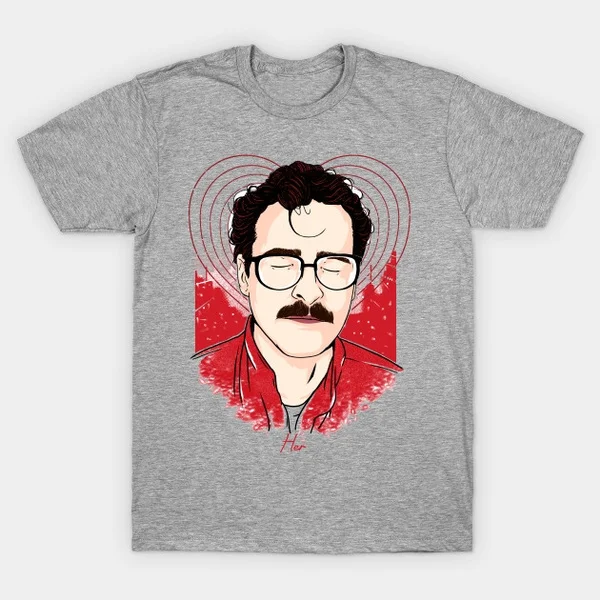 

Her T-Shirt short sleeve cotton t-shirt women and men