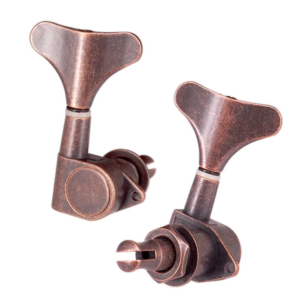 

Акустическая Электрогитары бас-гитара тюнер Колки 1L4R красная бронза