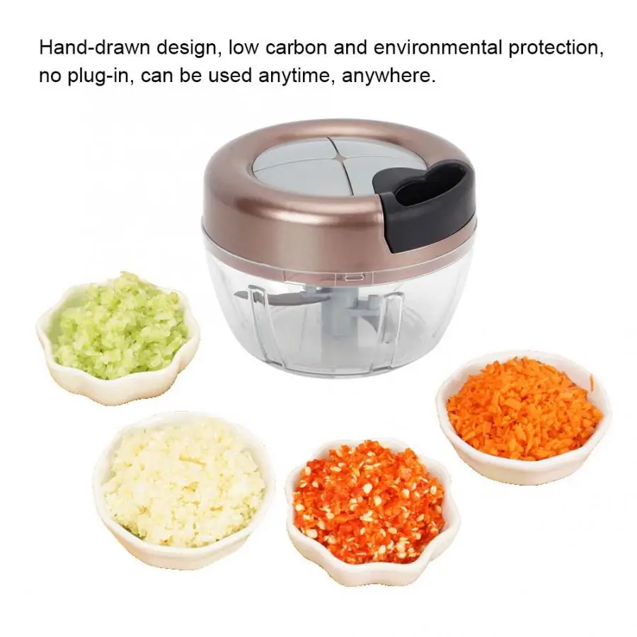 Многофункциональный высокоскоростной дизайн измельчитель для овощей фруктов скручивания портативный мяса