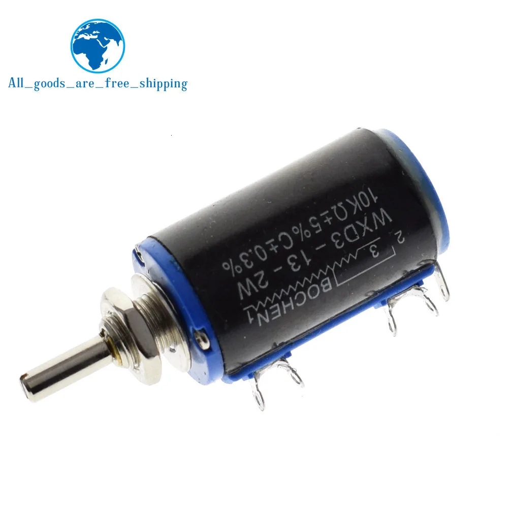 Завеса WXD3-13-2W 100 200 220 470 680 R Ом 1K 2,2 K 3,3 K 4,7 K 5,6 K 6,8 K 10K 22K 33K 47K 100K Ohm проволочный потенциометр