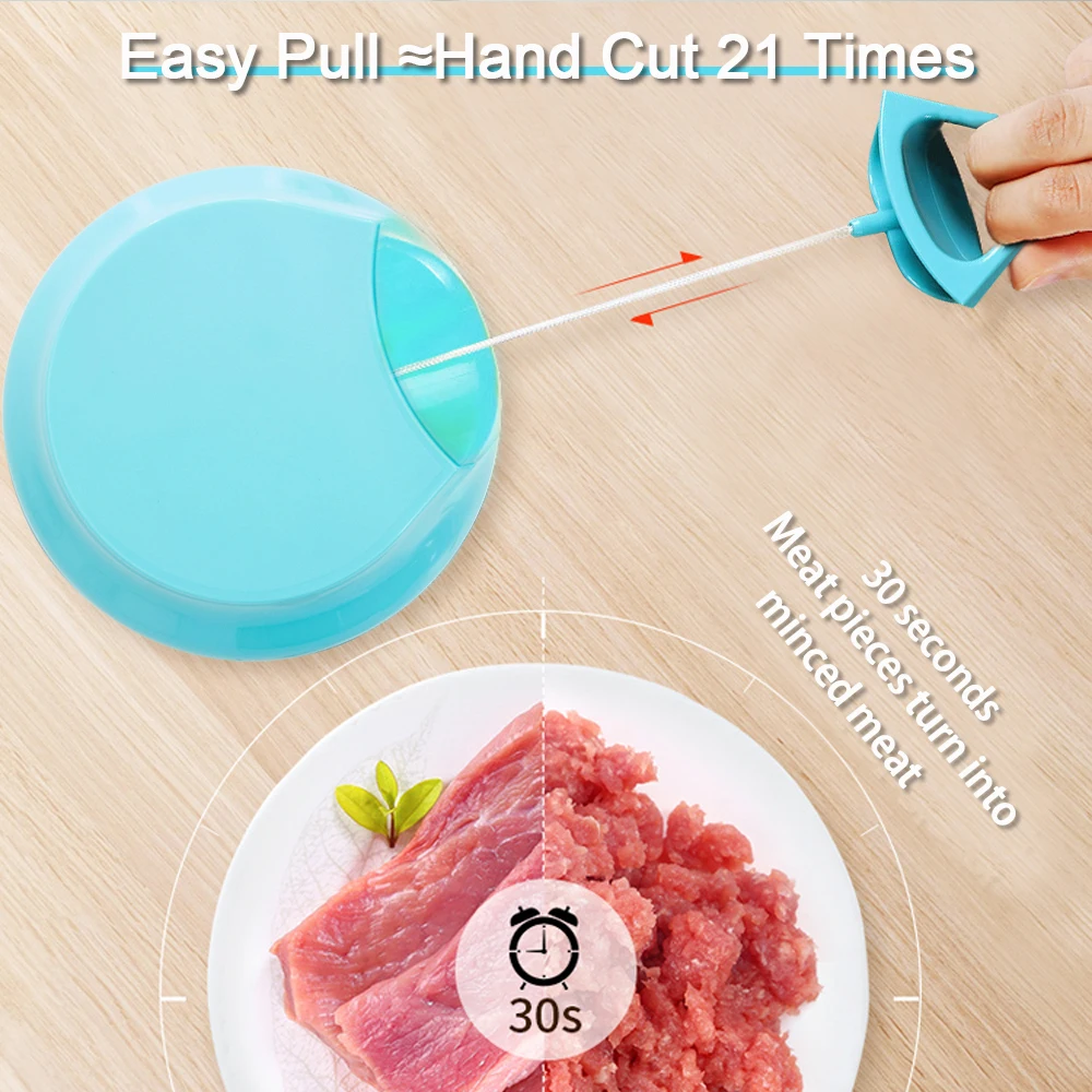 Измельчитель для пищевых продуктов мощный ручной измельчитель миксер фруктов |