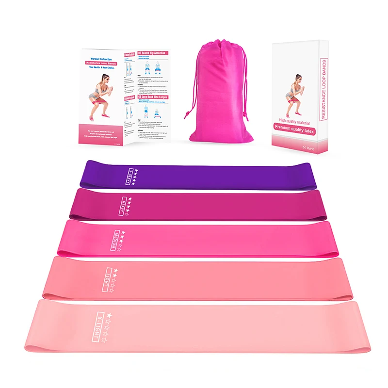 

Resistance Bands Booty Leg fitness bands Exercise Elastic Rubber Band Workout Fitness Stretching Band Loops Yoga Training Ban