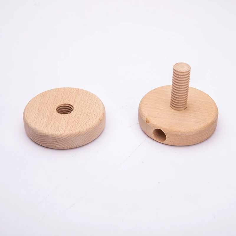 

7Pcs Assembly Rattles Bracket SetInfant Crib Mobile Bed Bell Bracket Protection Newborn Baby Toys Wooden Bed Bell Accessories