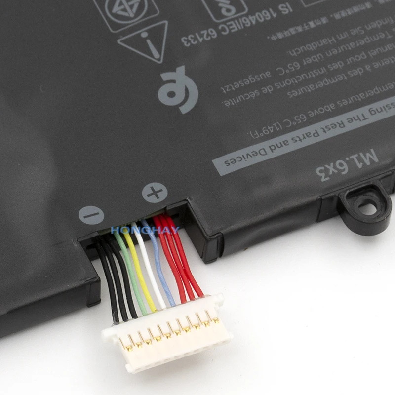 Honghay новый VHR5P аккумулятор для ноутбука DELL Latitude 11 5175 планшетный XRHWG RHF3V 7 6 V 35WH |