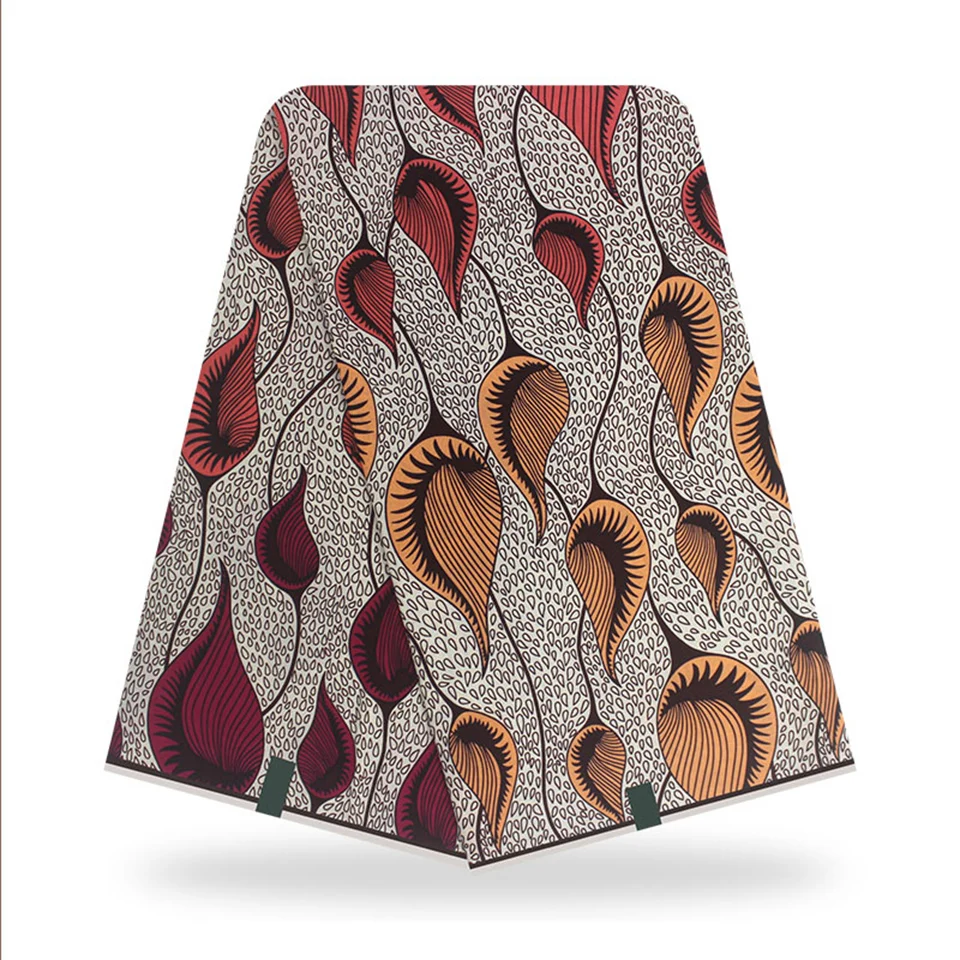 

6 Yards Mitex Wax Print/ African Fabrics Kitenge/Pagnes/Tissues Africain/ Lapa/Chitenge Y-678