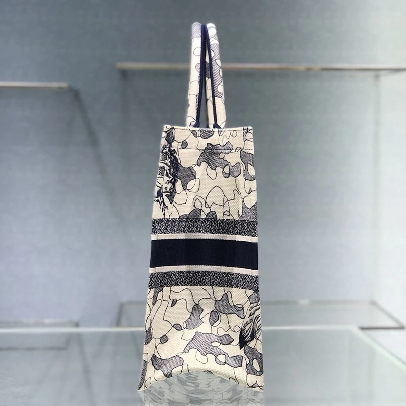 

2021 Embroidery Book Tote Bags for Women Top Designer Luxury Handbags Lady's New Fashion Shoulder Shopping Bag With box