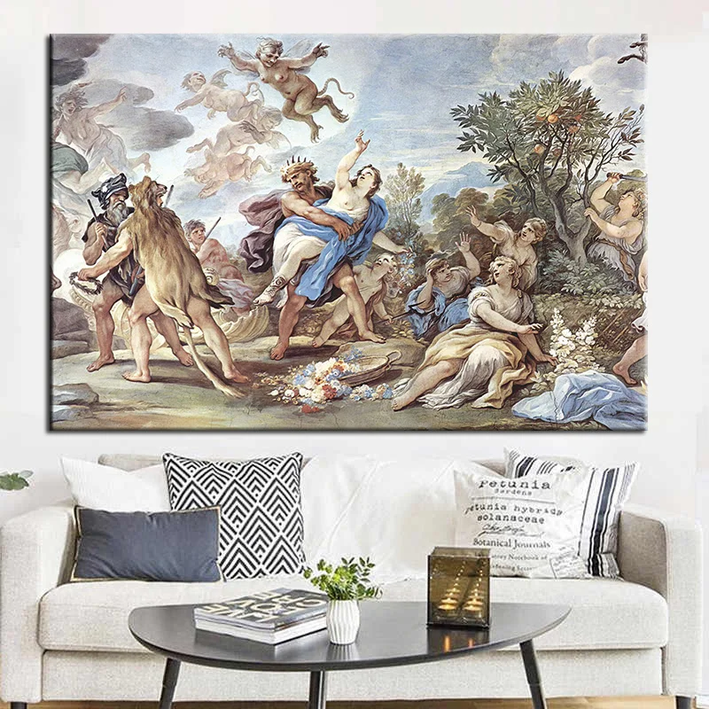 Картина маслом на холсте Плутон и просерпина