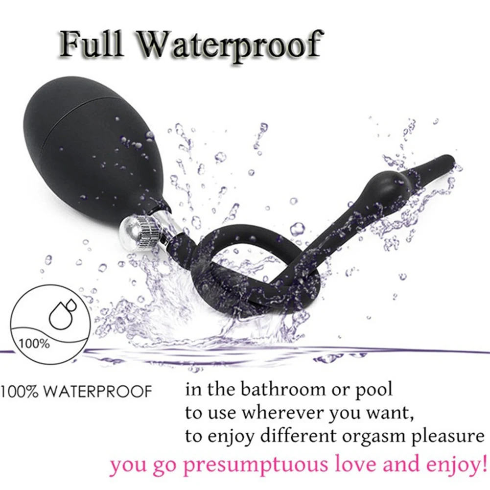 Надувные силиконовые уретральные дилаторы секс-игрушки для мужчин стимуляция