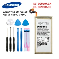samsung orginal eb bg950abe eb bg950aba 3000mah battery for samsung galaxy s8 sm g9508 g950t g950uvfs g950a g9500 g950 tools