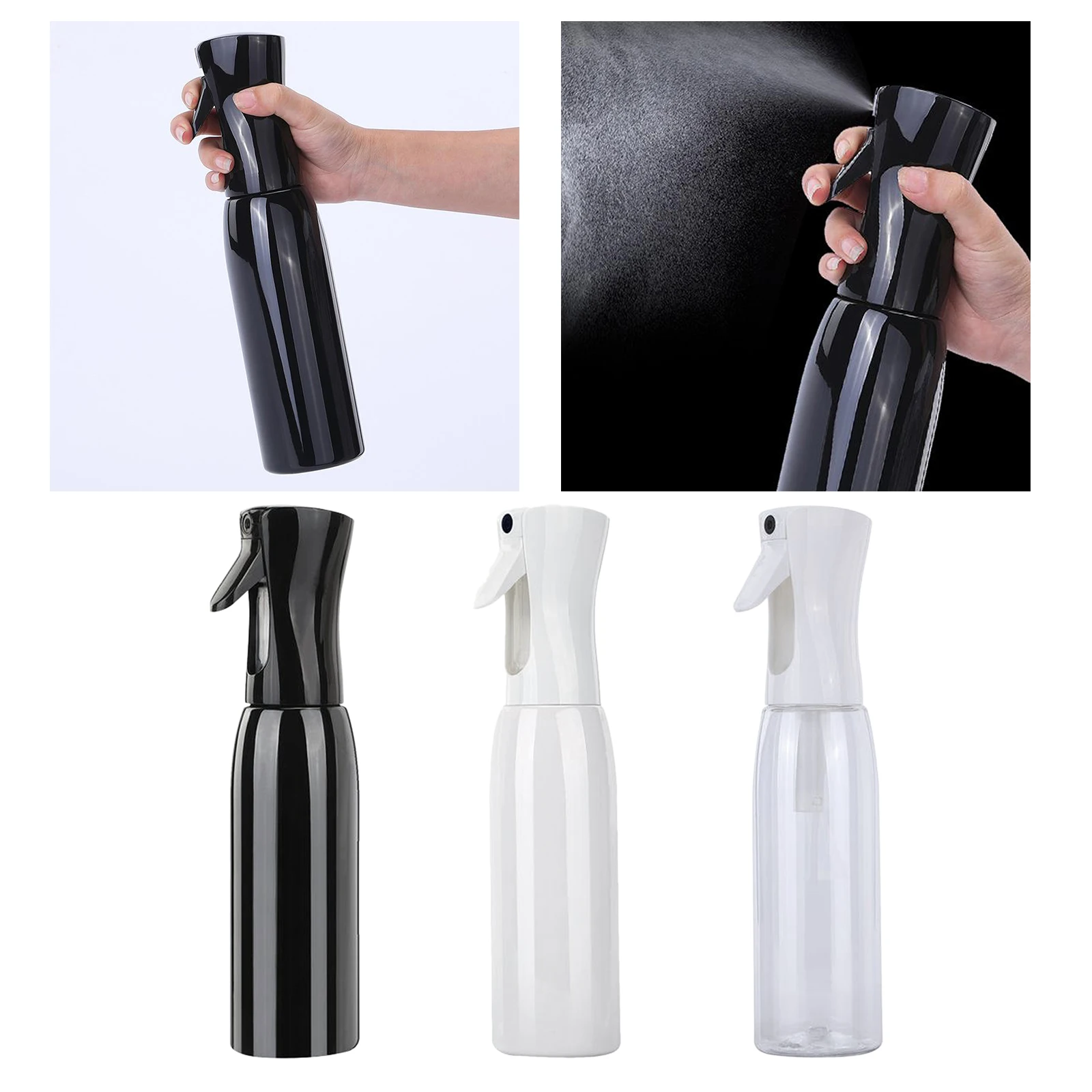 

500ml Spray Bottle Trigger Refillable Misting Spray Bottles Hairdressing Plant Flowers Water Sprayer for Hair Styling Salon