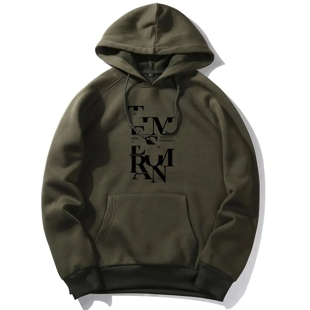 

European style letters print fashion simple pullover sweatshirt Winter high quality oversized loose streetwear hoodies men S-XXL