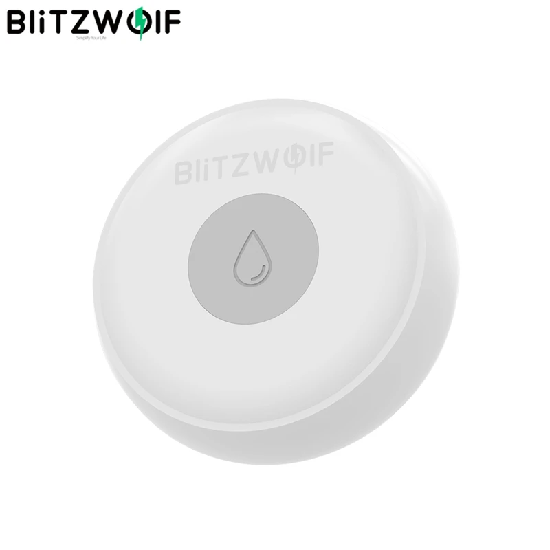 Беспроводной умный дом BlitzWolf Умный домашний датчик утечки воды дистанционное