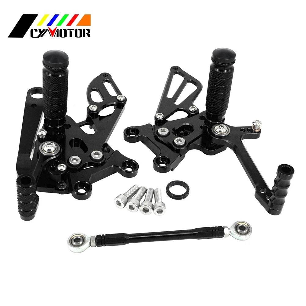 Мотоциклетные CNC регулируемые колышки для ног Aprilia RSV4 RSV4RF 2009 2010 2011 2012 2013 2014 2015 2016 09