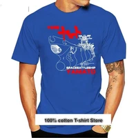 camiseta con estampado para hombre camisa con estampado de nave espacial yamato1 ropa para parte superior masculina