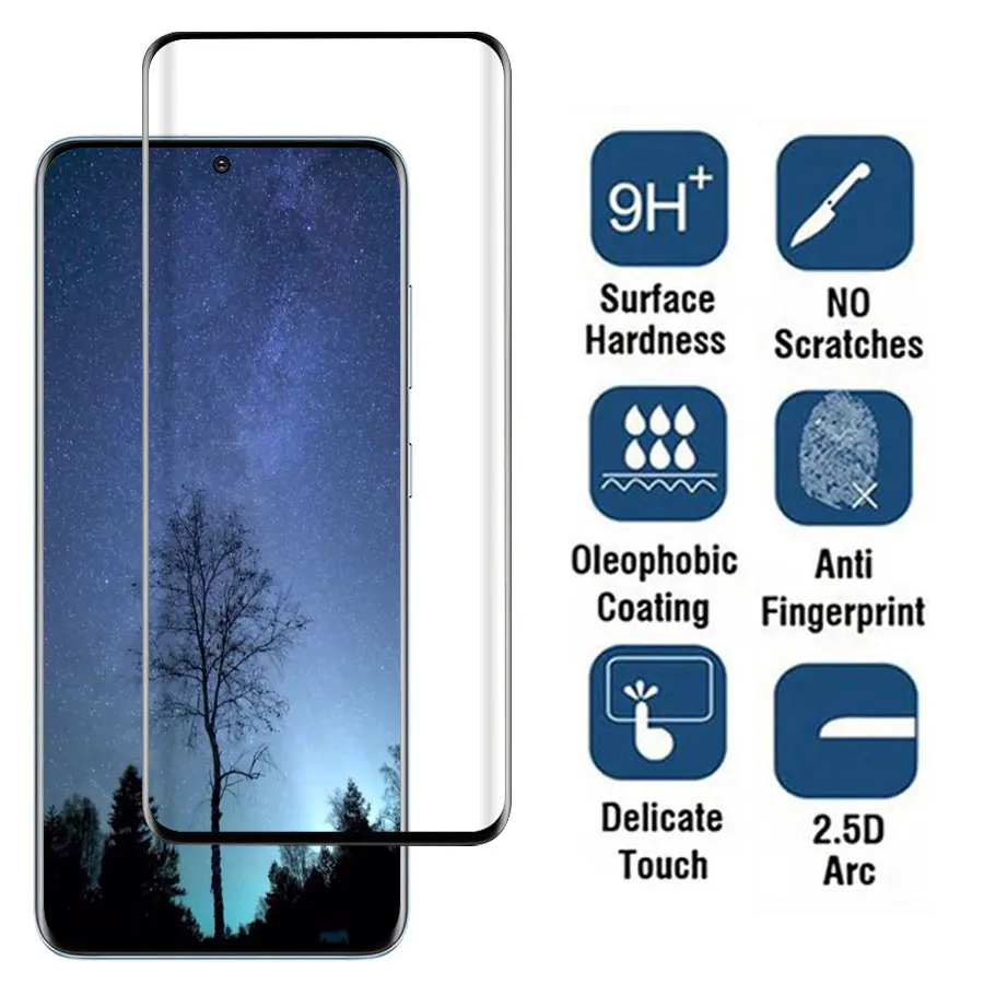 

3D full cover Tempered Glas For Samsung Galaxy S20 ultra plus 20ultra Film skin Glass Screen Protector