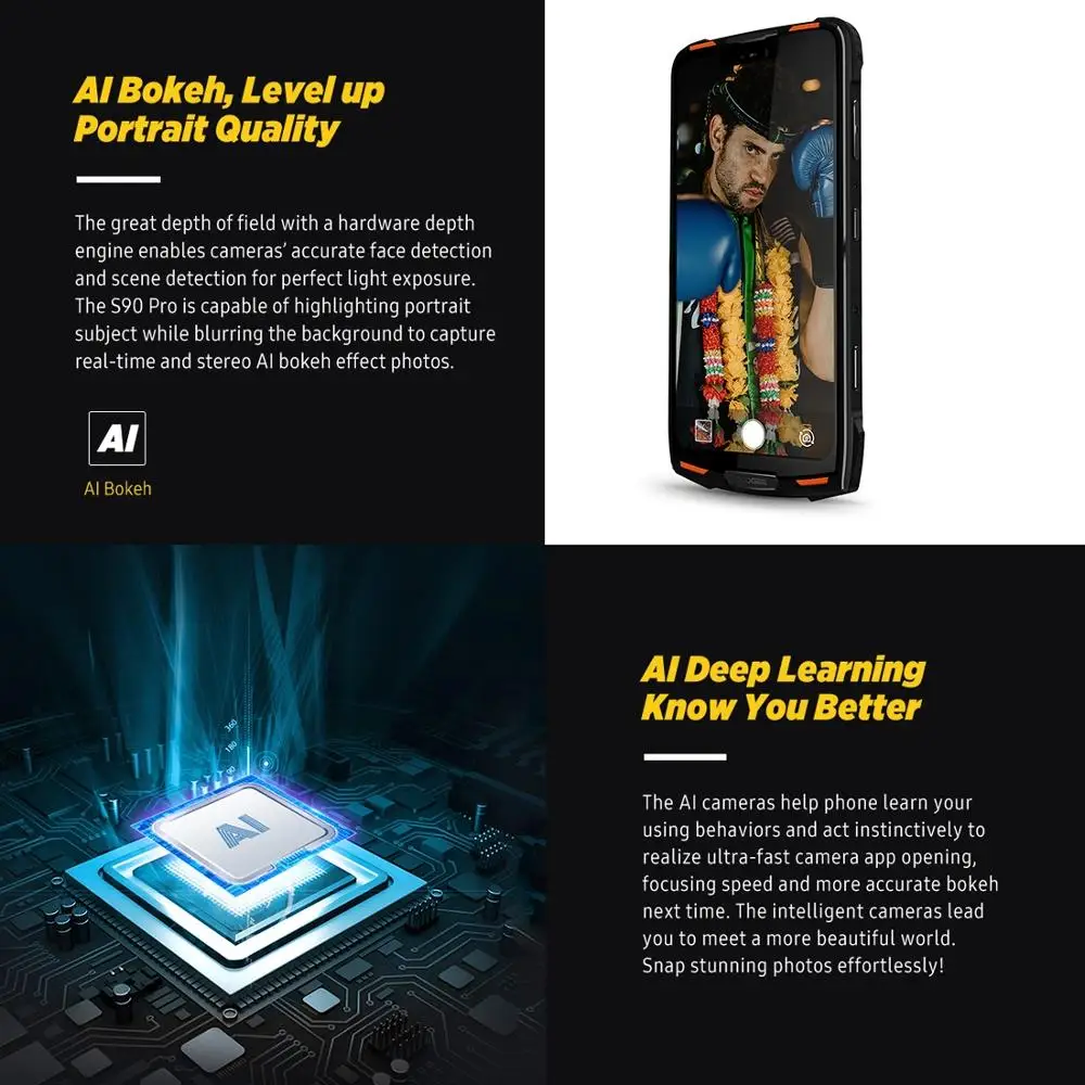 DOOGEE S90 Pro IP68/IP69K прочный мобильный телефон Android 9 0 смартфон 6 18 &quotFHD + безрамочный