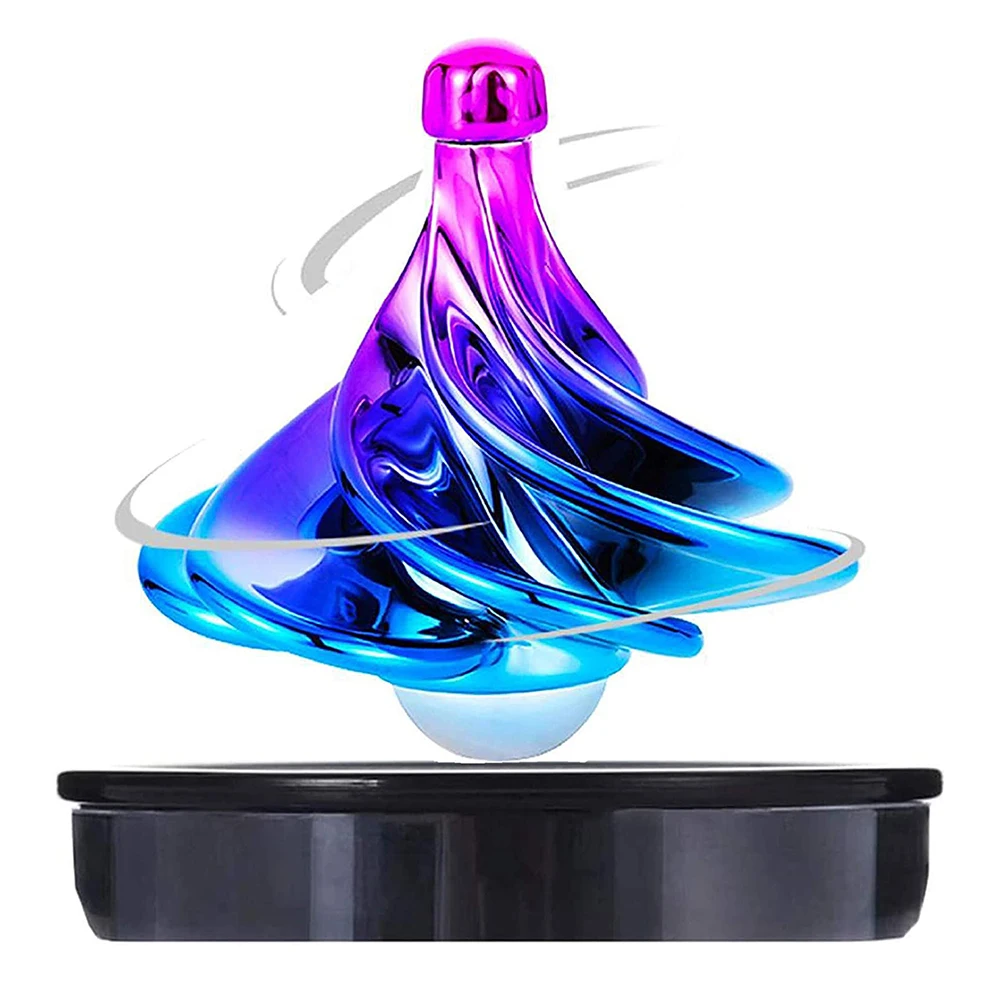 

New Spinning Top Tornado Spinning Tops Wind Gyro, Wind Blow Turn Desktop Gyro Decompression Air Aerodynamic Wind Gyroscop