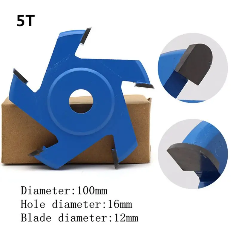 

3/4/5/6 Teeth Wood Carving Grinder Blade for 16mm Aperture Angle Grinder