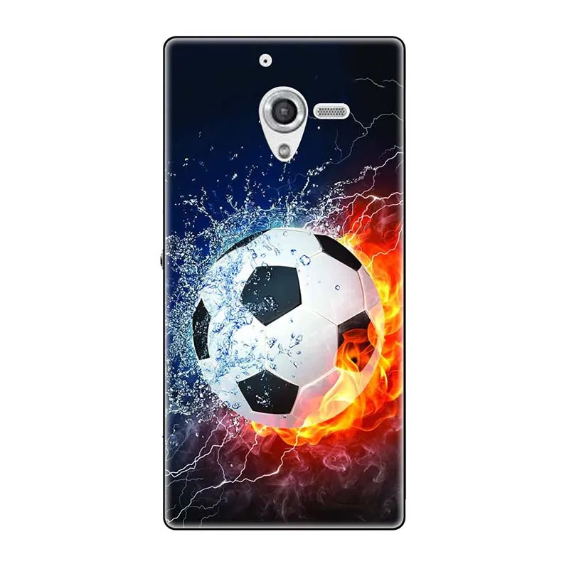 A200 Телефонные чехлы для sony Xperia ZL непосредственный сбыт из L35H C6502 C6503 C6506 5," чехол с принтом(розы); волк милый чехол-крышка с узорами чехол для телефона чехол Fundas Para - Цвет: A200