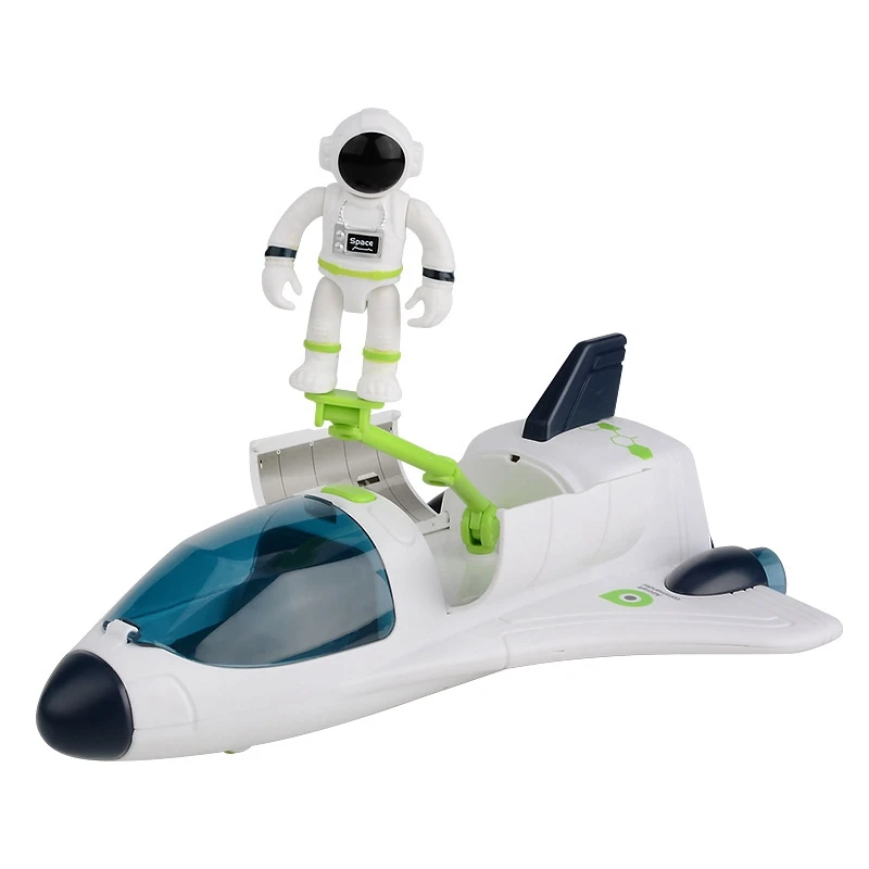

Space Exploration Puzzle Aviation Model Toy Acousto Optic Space Toys Model Shuttle Rocket Toys