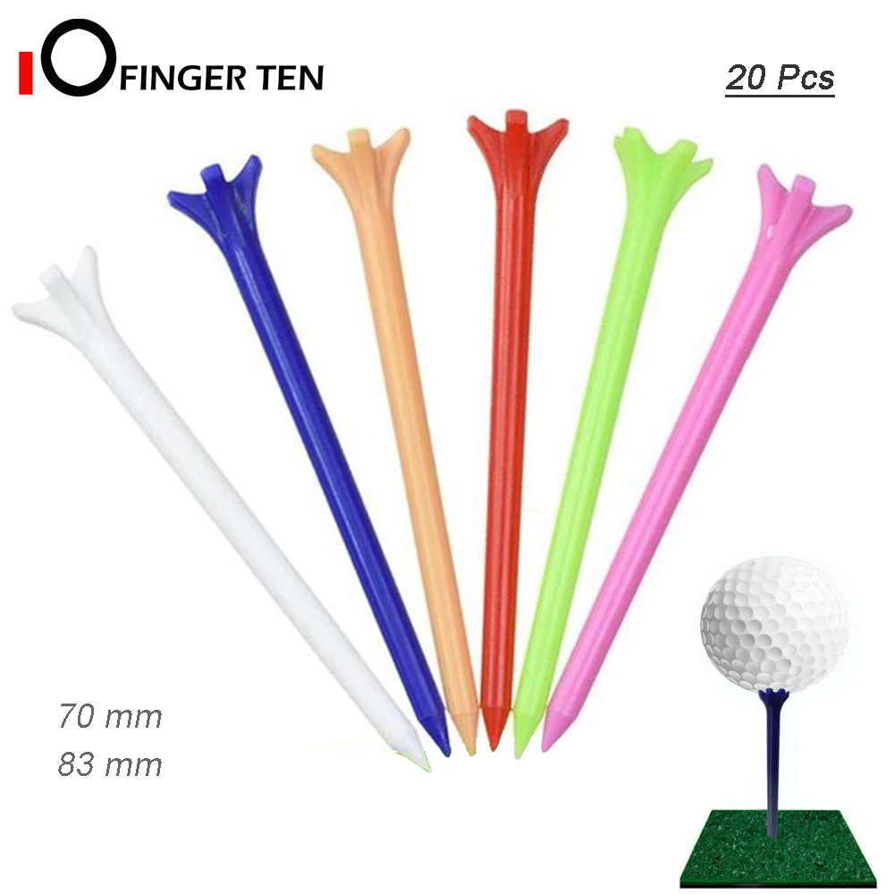 20 шт. низкое сопротивление нулевого трения пластиковые коготь тройники для