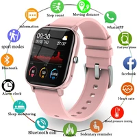 2021 new fashion sport smart watch women full touch bluetooth call heart rate ip67 waterproof smartwatch for xiaomi huawei phone