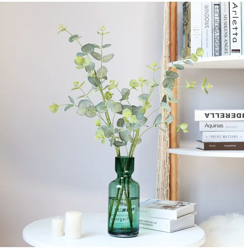 Nordic длинные разветвленным eucalyptu лист деньги моделирование растение для