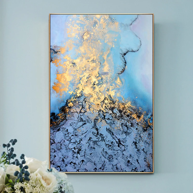 

100% ручная роспись абстрактный пейзаж картина маслом на холсте настенное искусство без рамки картина украшение для живой комнаты домашний Д...