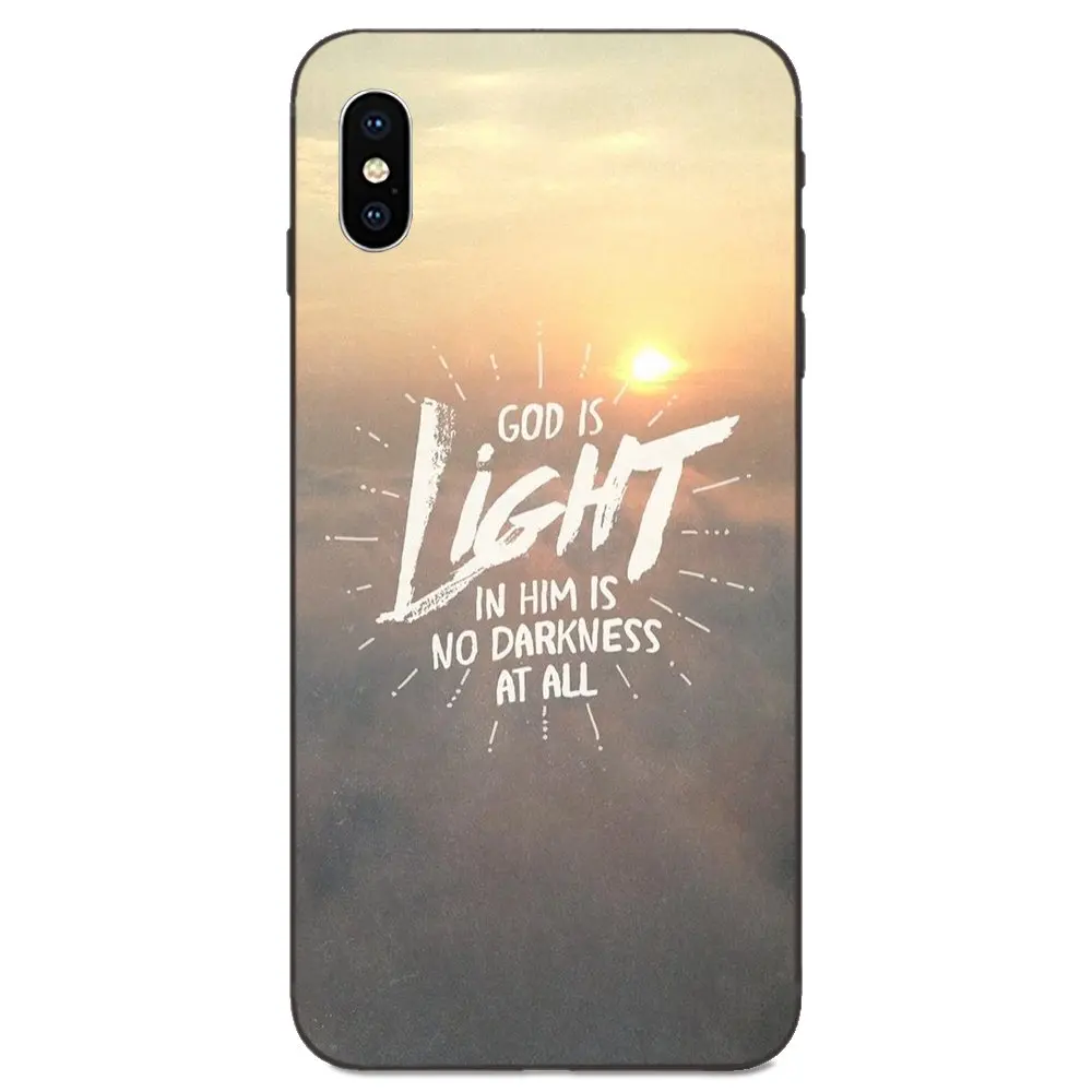 Мягкий ТПУ заказной дизайн христианский Иисус блестящий чехол для Xiaomi Redmi Note 3 3S 4