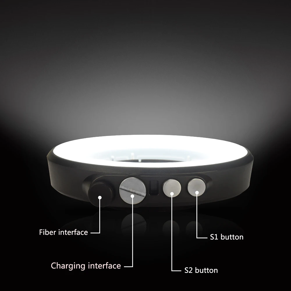 Водонепроницаемый кольцевой светильник для подводной камеры 40 м 130 футов круглая