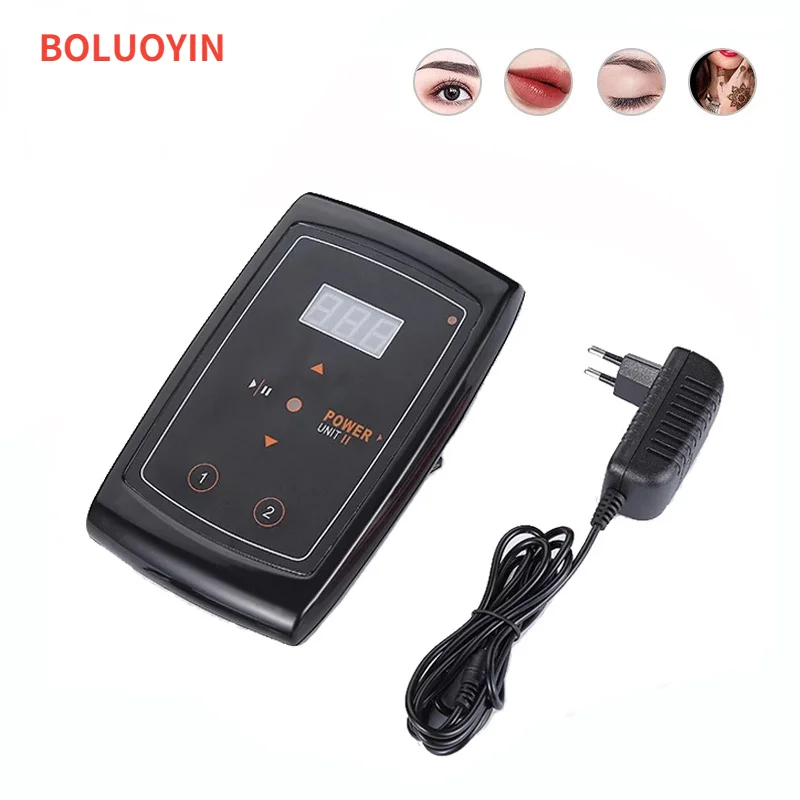 

Tattoo Permanent Makeup Power Supply For Permanent Makeup Machine Pen Kits U-PICK EU Or US Plug Tattoo Supply Drop Shipping