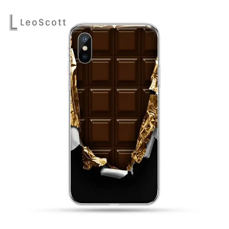

alenka bar chocolate funny pattern luxury protective coque Phone Case for iPhone 11 12 pro XS MAX 8 7 6 6S Plus X 5S SE 2020 XR