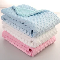 baby blankets double deck newborn swaddle stroller bedding wrap infantil boy girl crawling blanket children bed sheet quilts