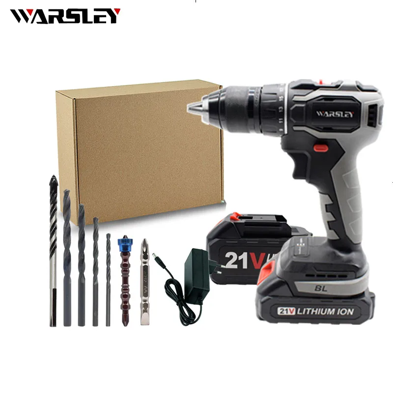 Электрическая дрель бесщеточная мини отвертка 21 в|Электрические дрели| |