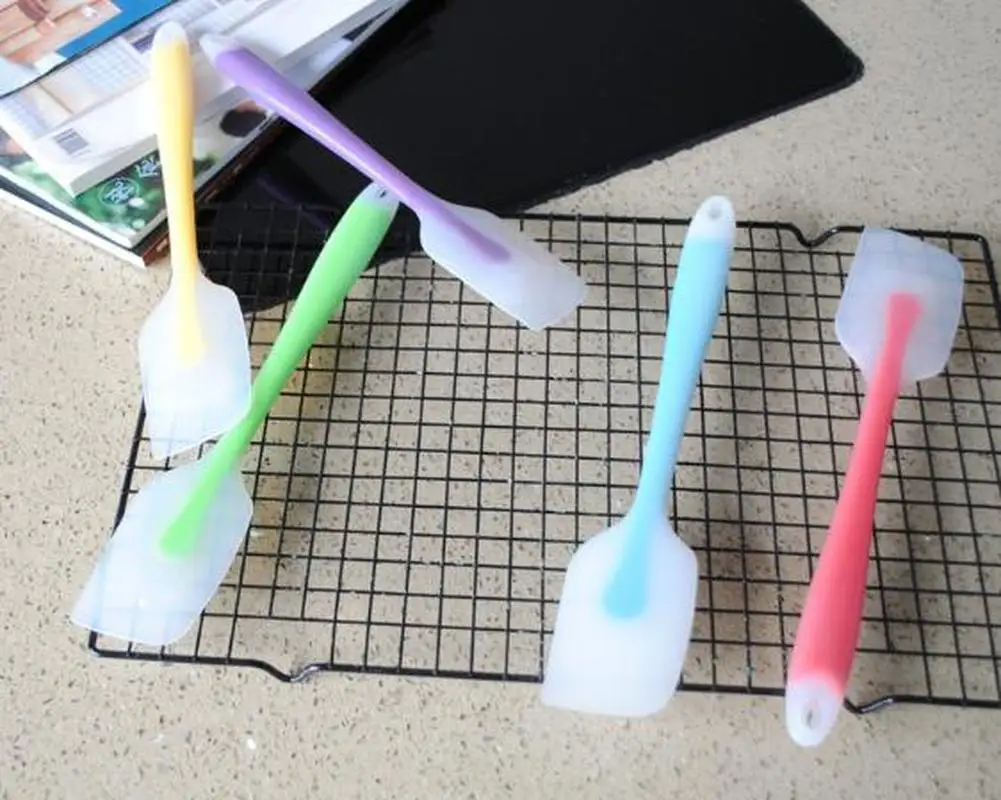 Силиконовый шпатель для торта крем сливочного масла скребок смешивания теста