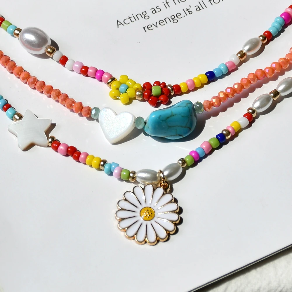 Женское колье в богемном стиле | Украшения и аксессуары