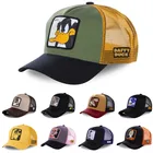 Бейсболка для мужчин и женщин, хлопок, бейсболка в стиле хип-хоп, с мультяшным принтом Драконий жемчуг, сетчатая Кепка для отца, все виды