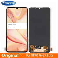 super amoled 6 4 for oppo find x2 lite cph2005 lcd display touch screen digitizer panel with frame