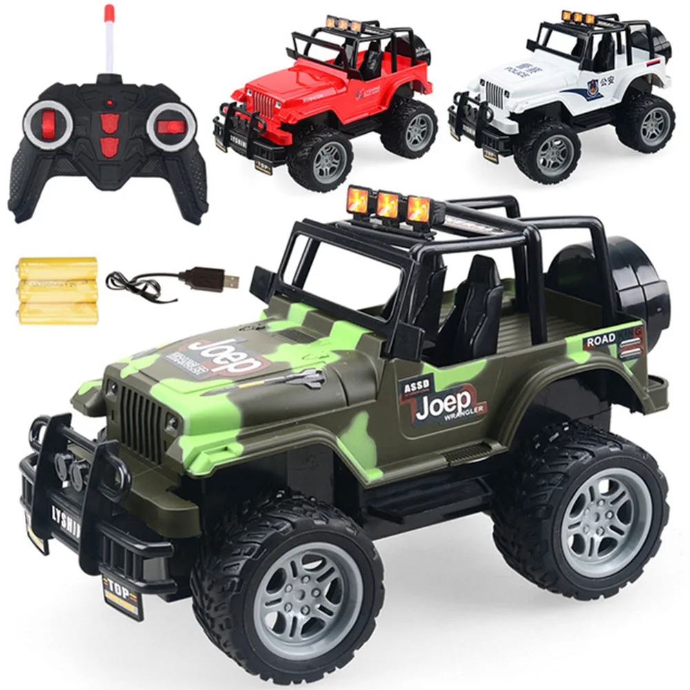 Детская электрическая игрушка с дистанционным управлением внедорожник