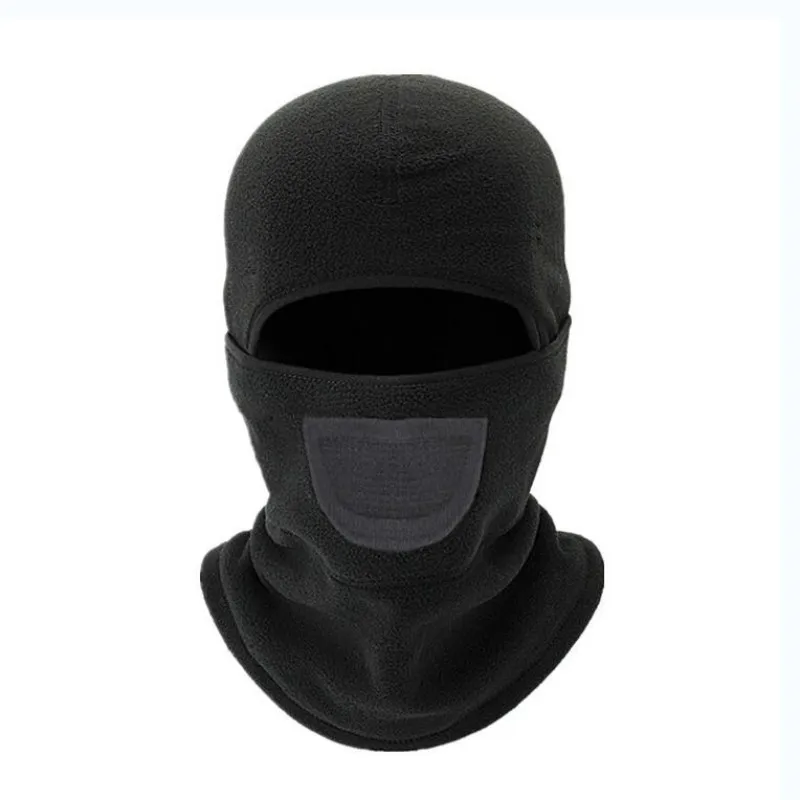 Полярная флисовая шерстяная Балаклава мотоциклетная теплая маска для лица