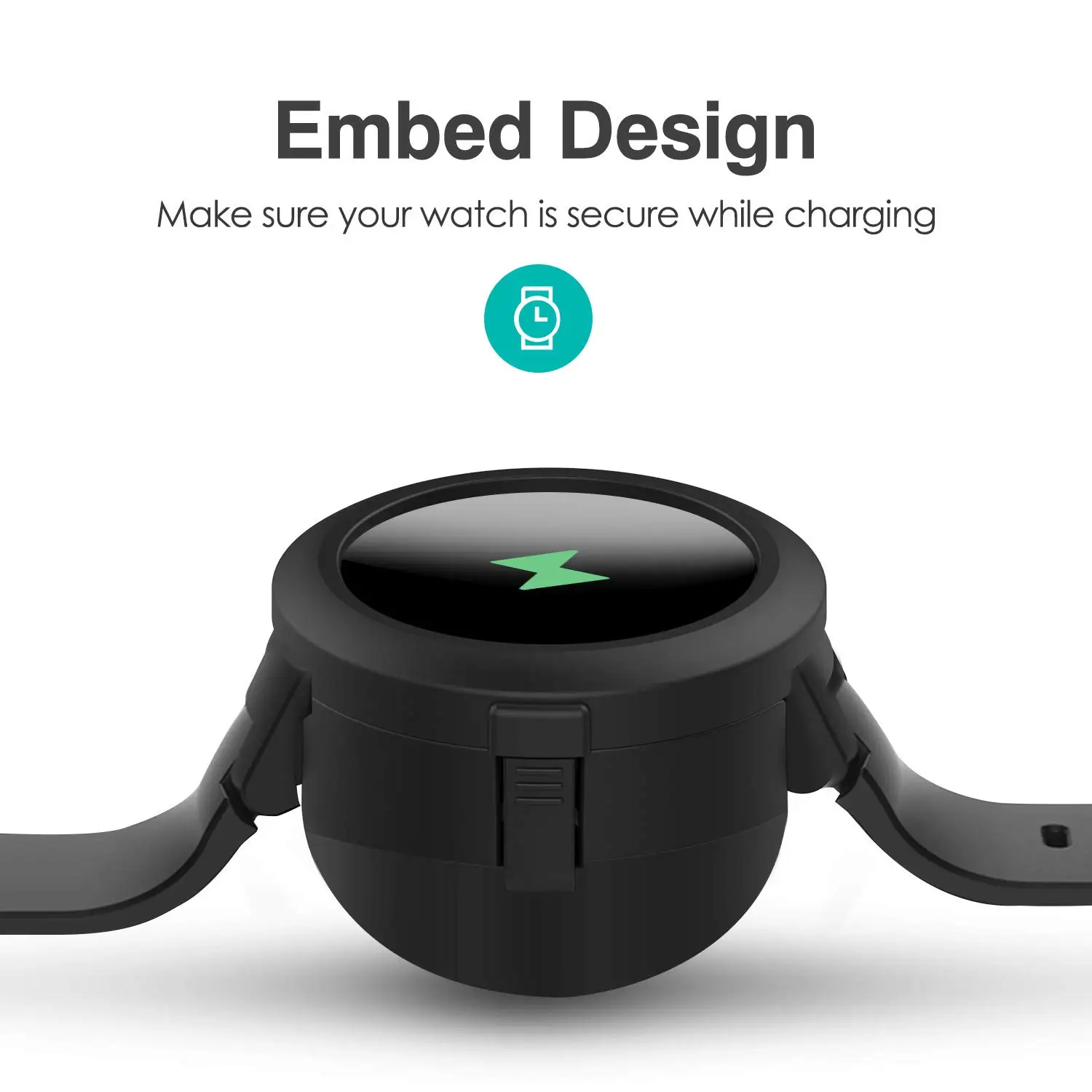 Для Amazfit Verge A1801 Зарядное устройство Док-станция, портативная Быстрая зарядка Замена зарядки док-станция адаптер станция Колыбель Док-станция база