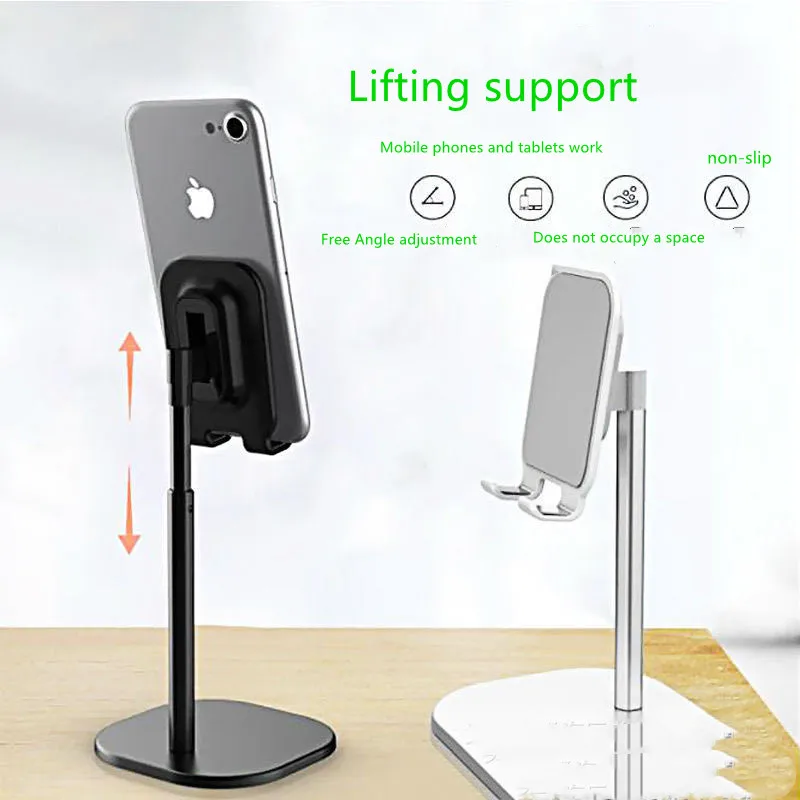 

1pcs Creative Mobile Phone Desktop Bracket Live TV IPad Tablet Organizer Wallet Home Office Storage Box Toploader 1Pcs