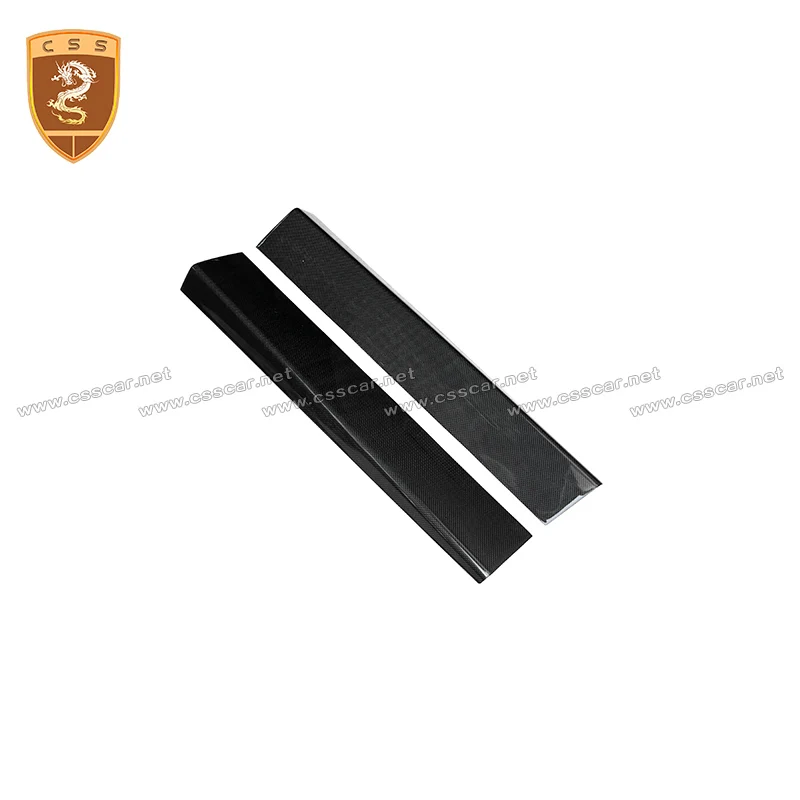 

CSSYL Fit For Ferrari F12 Welcome Pedal Dry Carbon Fiber Door Sill High Quality Top Design OEM Style Car Accessories