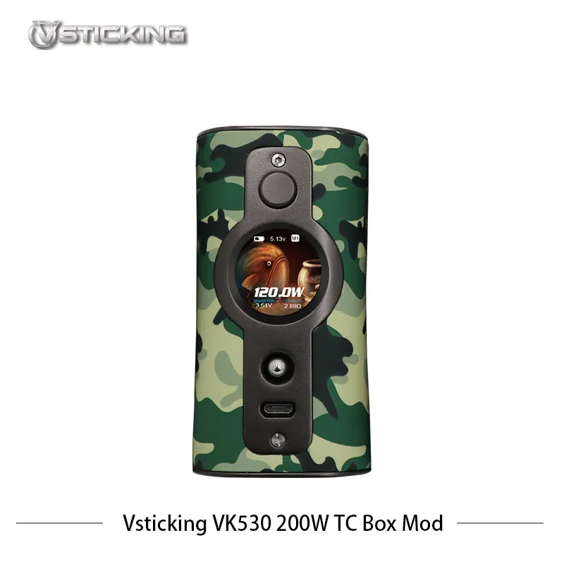 Vsticking VK530 200 Вт TC Box Mod двойная батарея электронная сигарета мод макс. испаритель