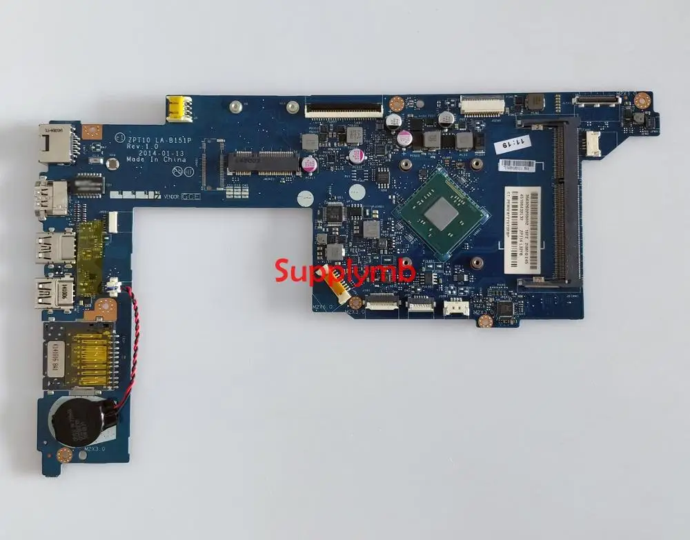 774997-501 774997-001 774997-601 UMA ZPT10 LA-B151P w N2830 CPU Onboard for HP x360 310 G1 NoteBook PC Laptop Motherboard Tested