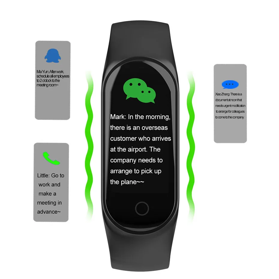 2019 M3s новые женские мужские спортивные умные часы фитнес кровяное давление Пульс