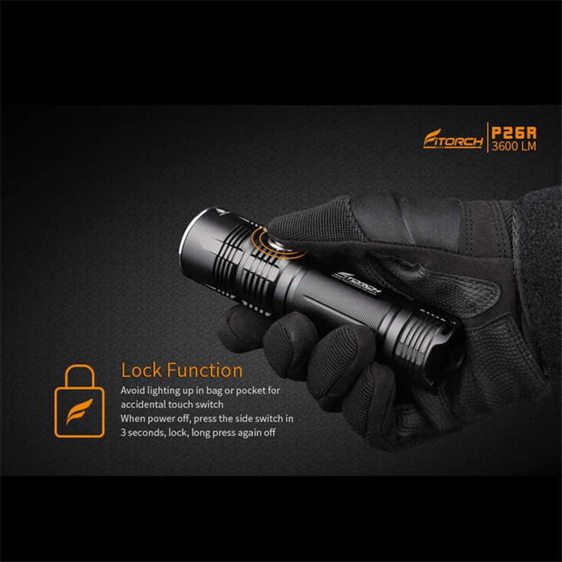Цена Фонафонарь Fi P26R XHP70.2, 3600 лм, FCD