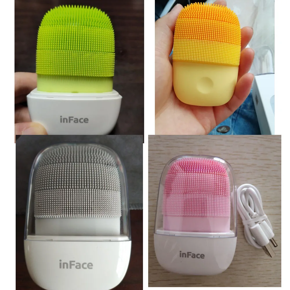Электрическая щетка Xiaomi MJ InFace для глубокого очищения лица массажная