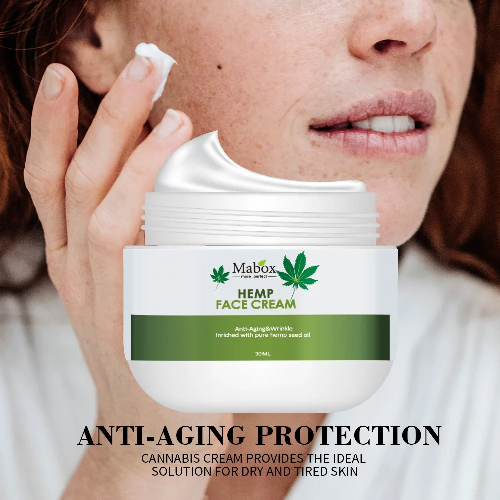 

MABOX 30ml Hemp Face Cream Pure Hemp Seed Oil