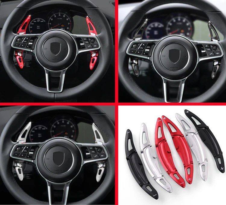 

Весло переключения рулевого колеса для Porsche Panamera 17-18 Macan 14-18 Cayenne 15-18 718 16-18 911 15-18 918 spyder 15-17